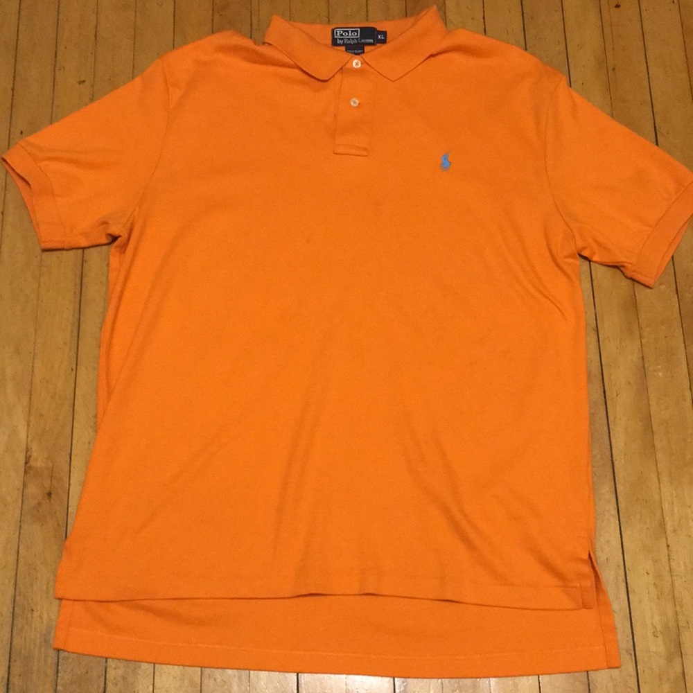 Orange Polo shirt